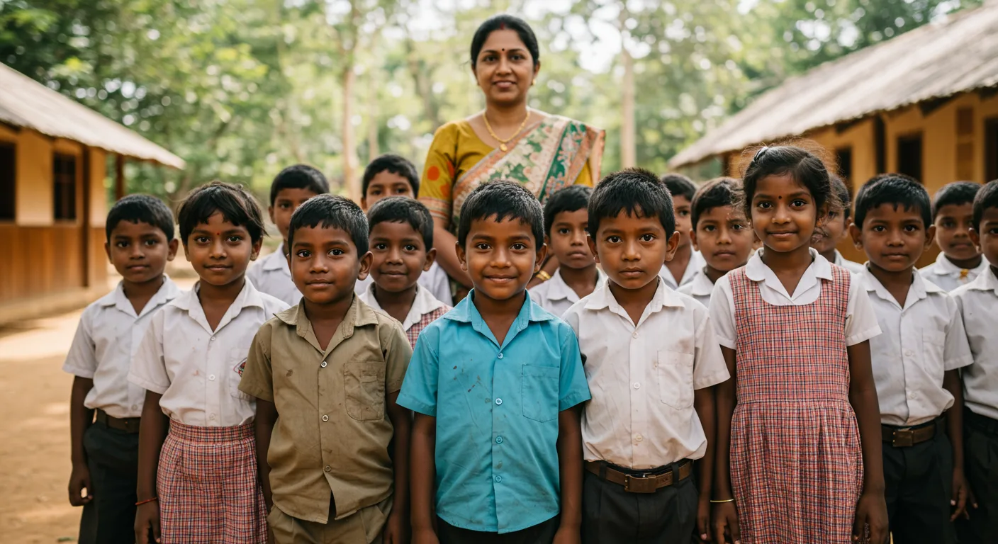 Children in classroom
